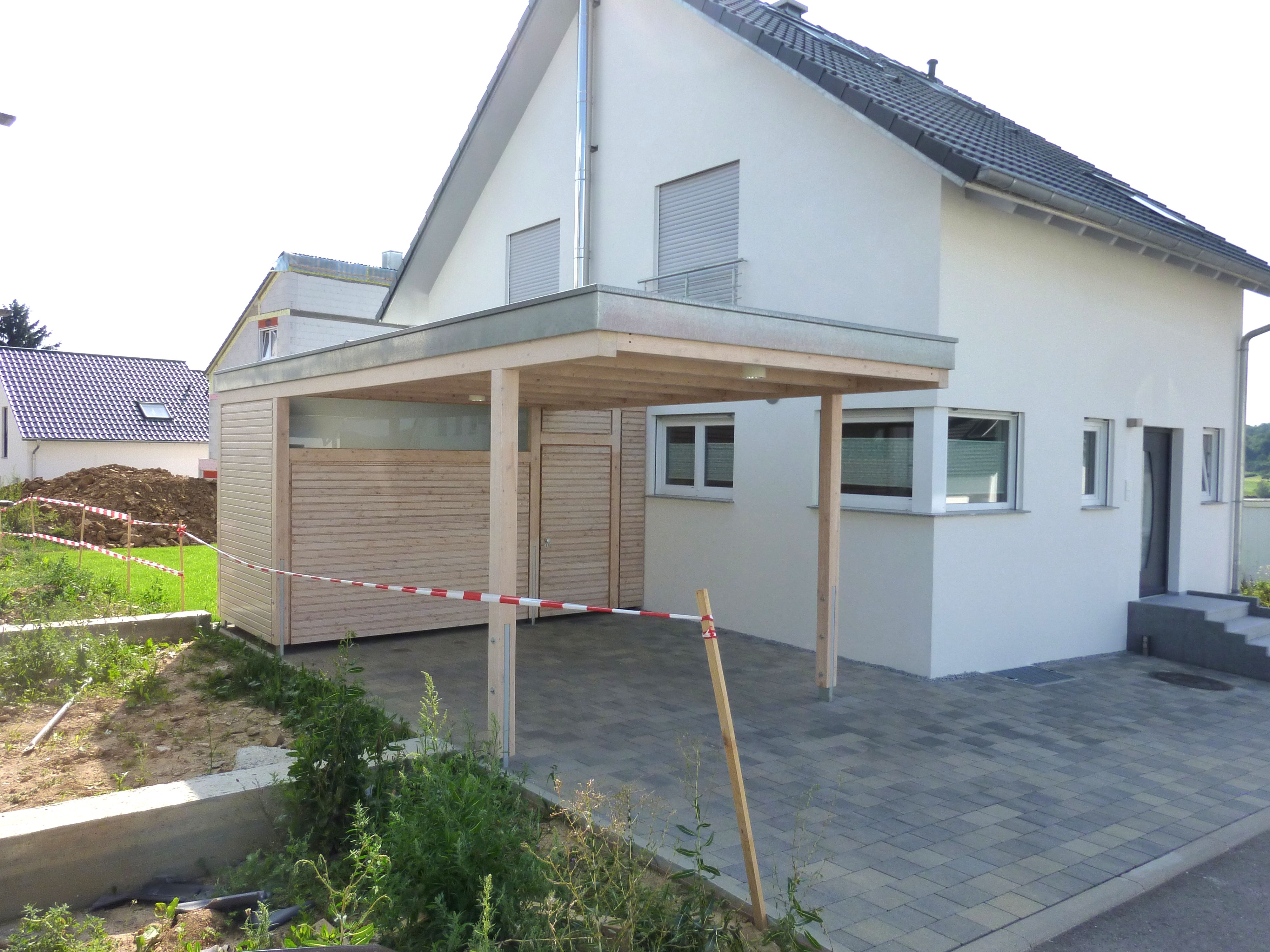 Carport 10 Holzbau Straub