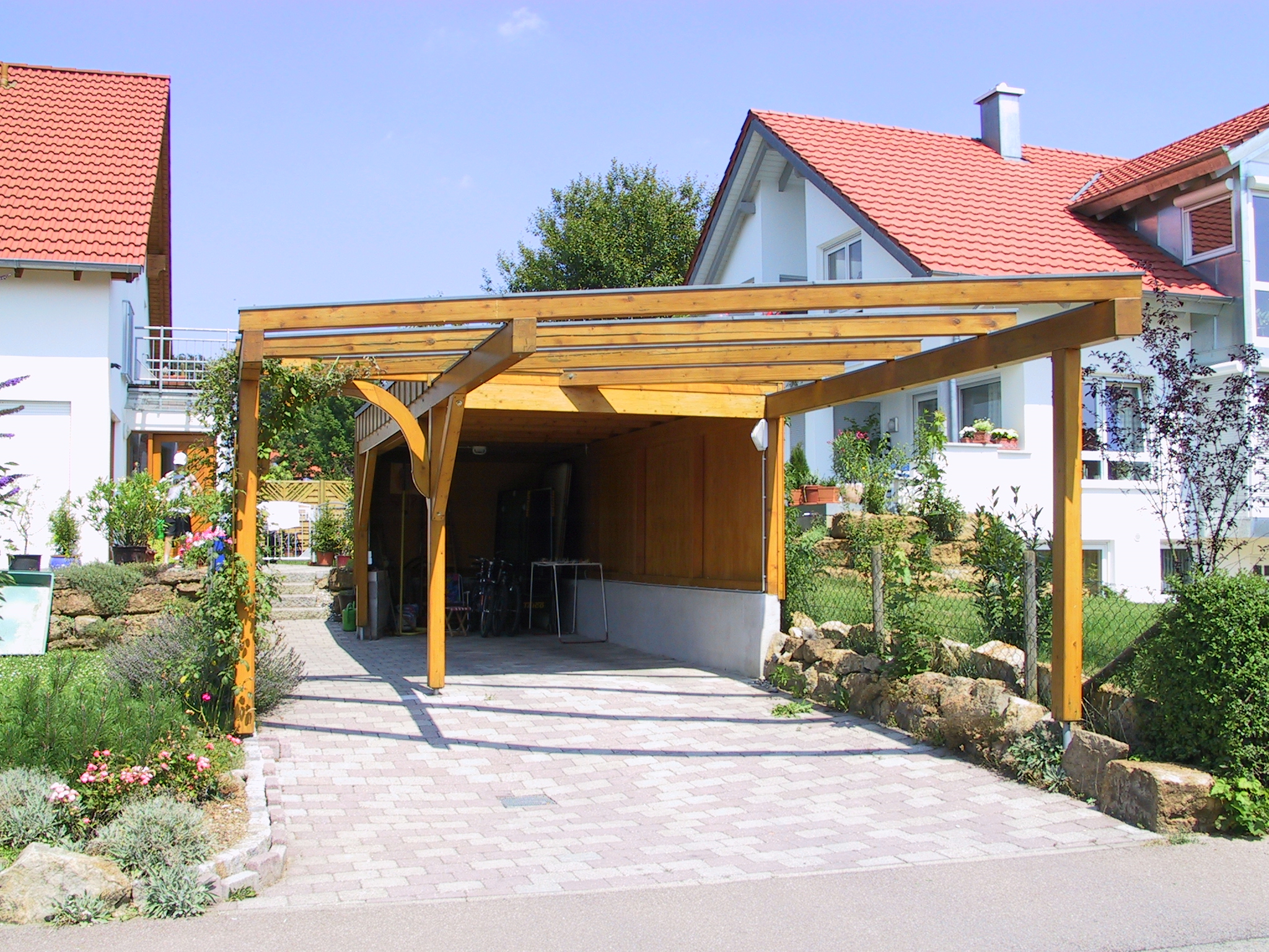 Carport 11 Holzbau Straub